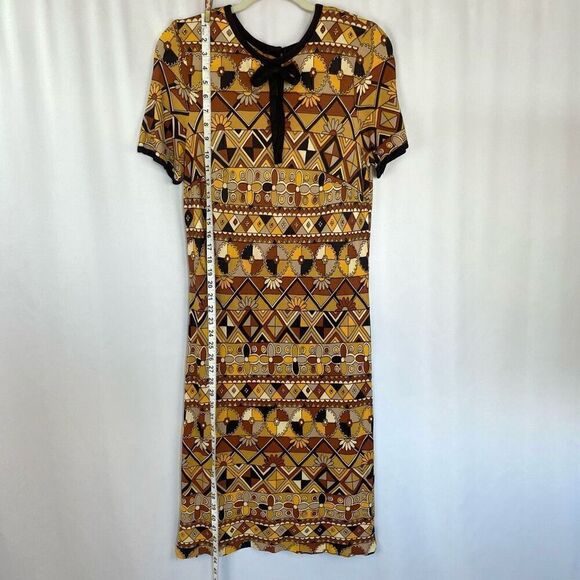 Rare Vintage 60s Westover Walker Mod Dress Midi-Knee Length Womens Floral Retro - Picture 7 of 14